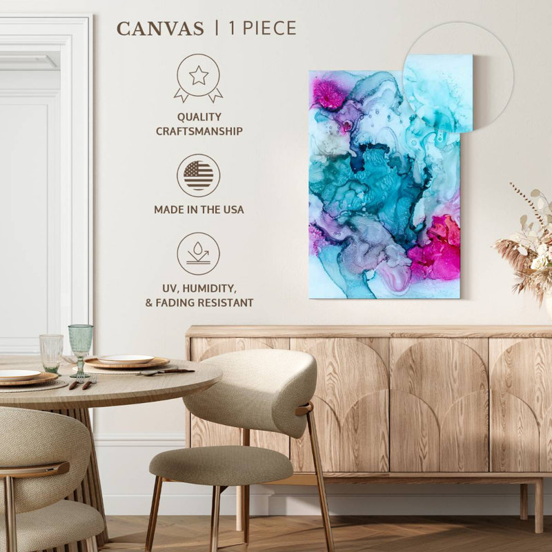 Avery Candied Coral, 45" H x 30" W