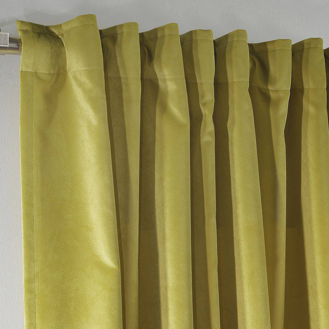 Soft Touch Velvet Kitchen Valance