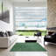 Tapis gris/vert contemporain-1166953131