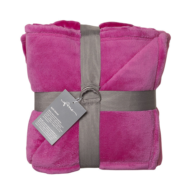 Durkee Throw Blanket, Rosa