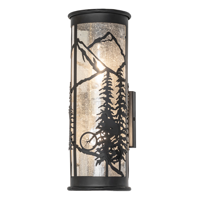 2 - Light Flush Mounted Sconce