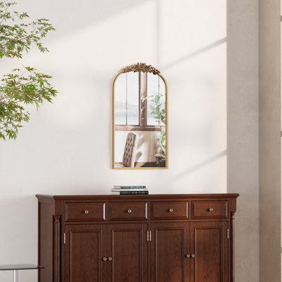 Miroir arqué embossé