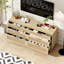Commode 59 "en rotin avec tiroirs