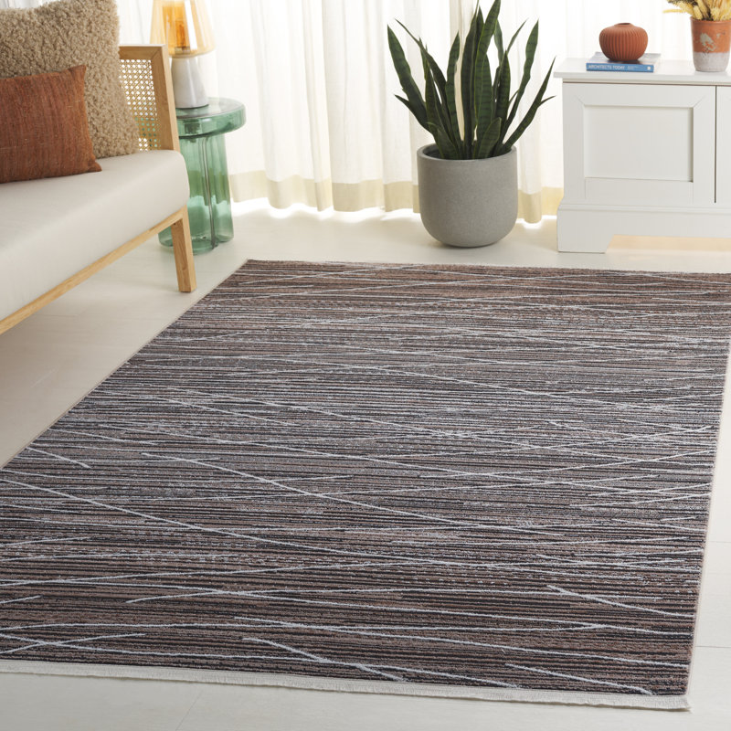 Mila 222 Performance Abstract Rug, Rectangle 5'3" x 7'6"