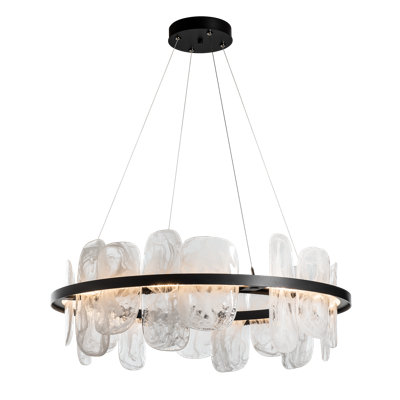 Vitre 1 - Light Wagon Wheel LED Pendant