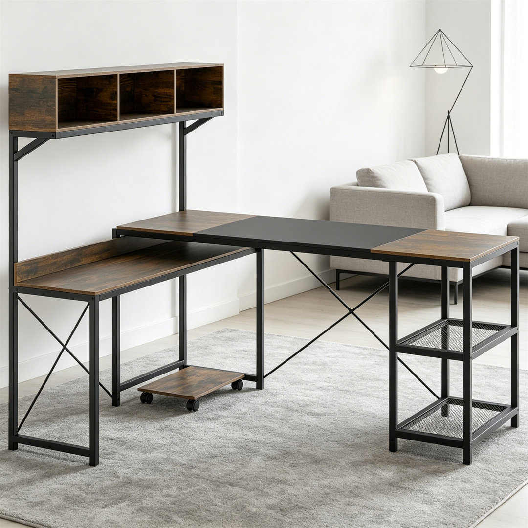 L-Shaped Computer Desk