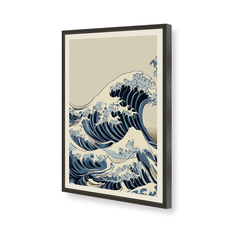 Ember Break Print on Archival Matte Paper, Framed Print without Mat, 15" H x 12" W, Satin Black