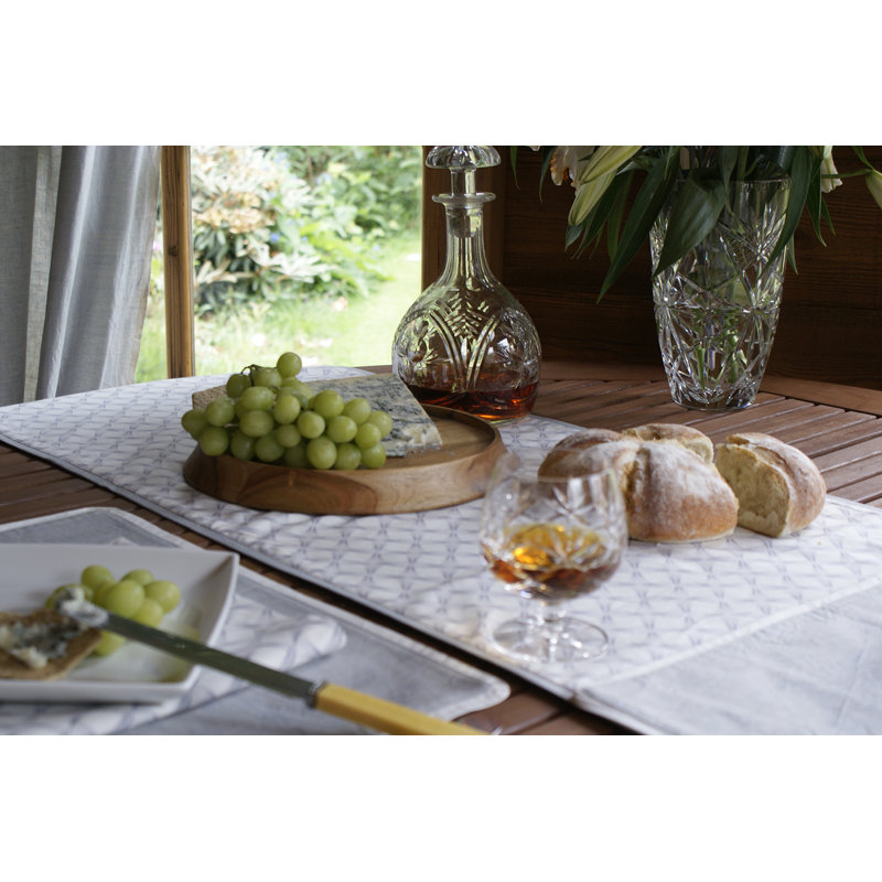 Thaksin Cotton Table Runner, Blue