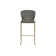Amed Stackable Bar & Counter Stool in Fabric
