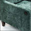 Fauteuil en chenille Accent