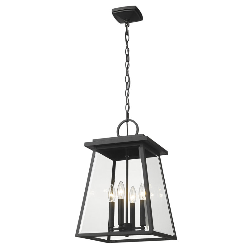 Lanterne suspendue d'extérieur Doeden, H 19,5 po x l 12,5 po x P 12,5 po