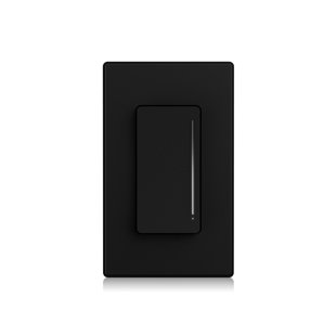 Gradateur intelligent ELEGRP, unipolaire / 3 voies, gradateur tactile Wi-Fi 2,4 Ghz compatible avec Alexa et l'assistant Google, fil neutre requis, aucun concentrateur requis, homologué UL et FCC, 1 PC
