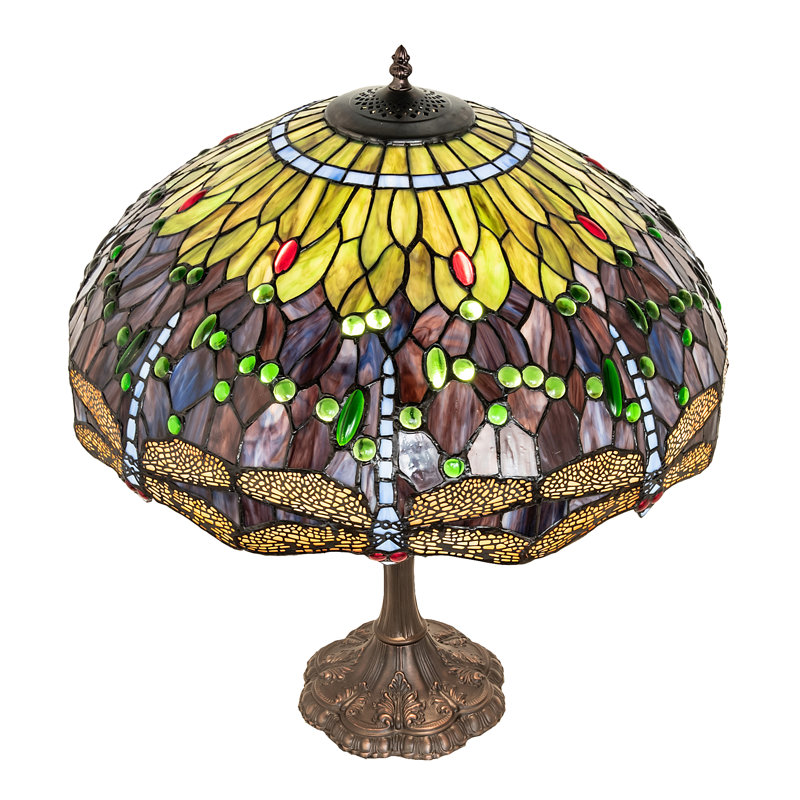 Meyda Tiffany & Stained Glass Table Lamp
