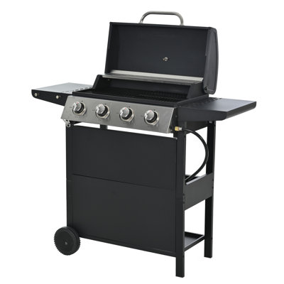 Barbecue au gaz propane 4 brûleurs