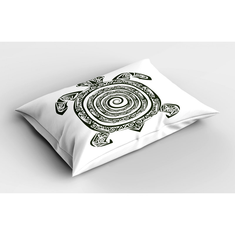 Turtle Polyester Sham Set, Twin