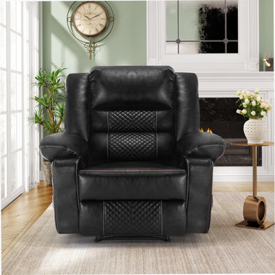 Fauteuil inclinable de massage en cuir respirant