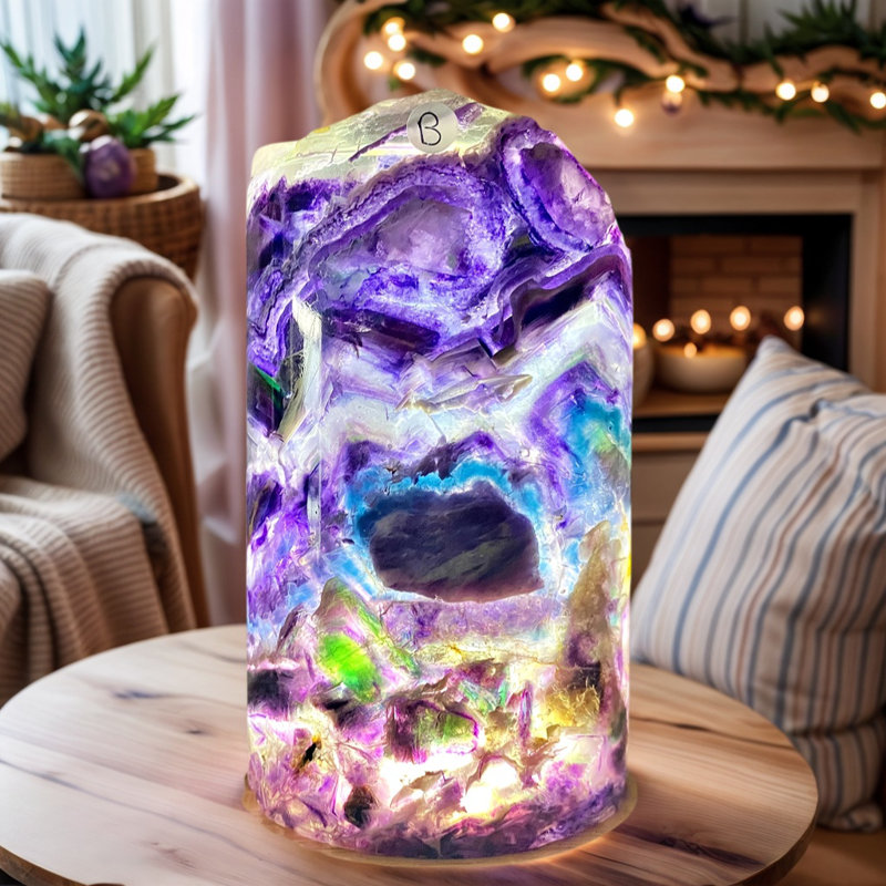 Abat-jour Fluorite (1,1 lb à 1,54 lb)
