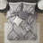 Vienna Grey 100% Cotton Sateen 6-Piece King/Cal King Duvet Cover Set-2015979950-2015979949