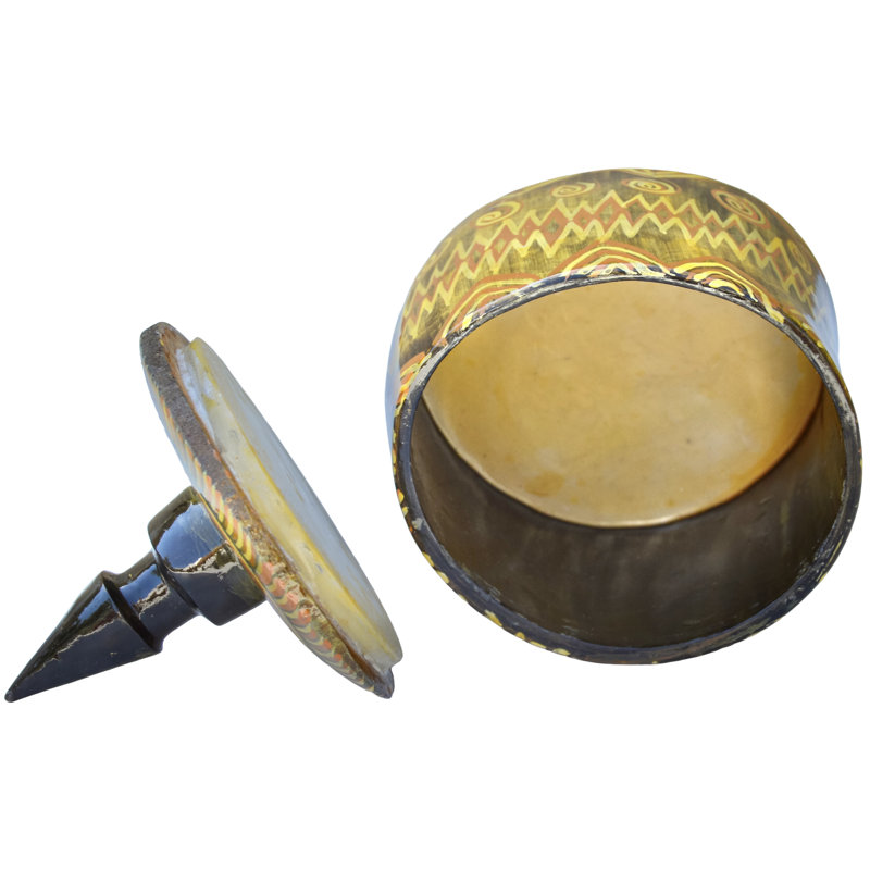 West-African Natural Horn Decorative Bowl