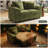 Acker 61” Convertible Loveseat Sofa Bed with Hidden Storage & Ergonomic Padded Armrests-188877348