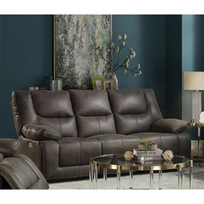 Canapé Adelynd Modern Harumi Power Motion, Leather-Aire