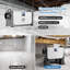 145 Pint Commercial Grade Dehumidifier for Rooms, Bucketless Industrial Dehumidifier with Drain Hose Auto Defrost