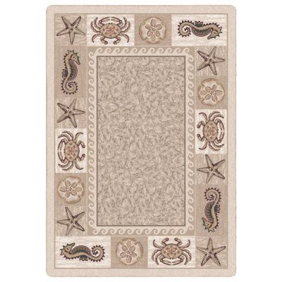 Tapis de plage Lockridge Sea Life