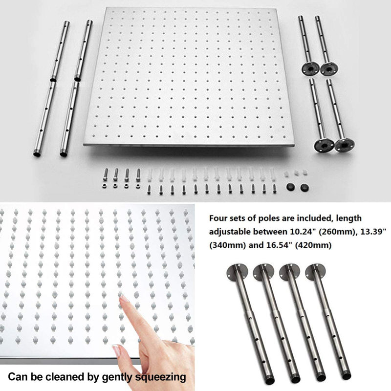 All-In-One Kit with Rough in-Valve, Chrome