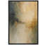 «Soft Golden and Blue Misty Landscape», reproduction d'art sur toile encadrée-120783715-120783718