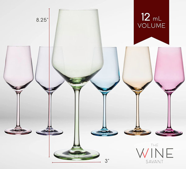 Balchand 4-Piece 16 oz. All Purpose Wine Glass Latitude Run