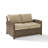 55'' Wide Metal Loveseat with Cushions-795724424-767976323