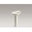 Parigi® Ceramic 20" Pedestal Bathroom Sink-604349587-639460967
