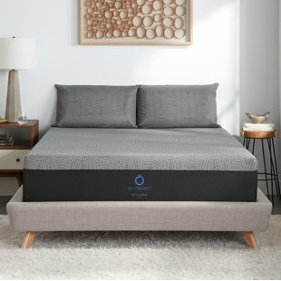 O by Neven Allume 12'' Plush Charcoal Infused Gel Memory Foam Mattress