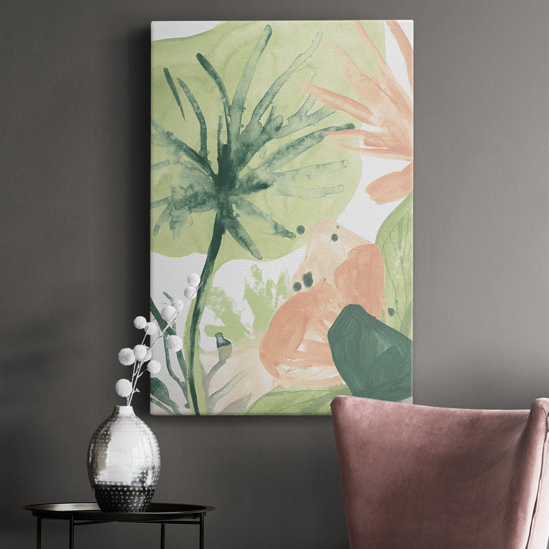 «Blush Breeze III», impression sur toile tendue, L 12 po x H 18 po