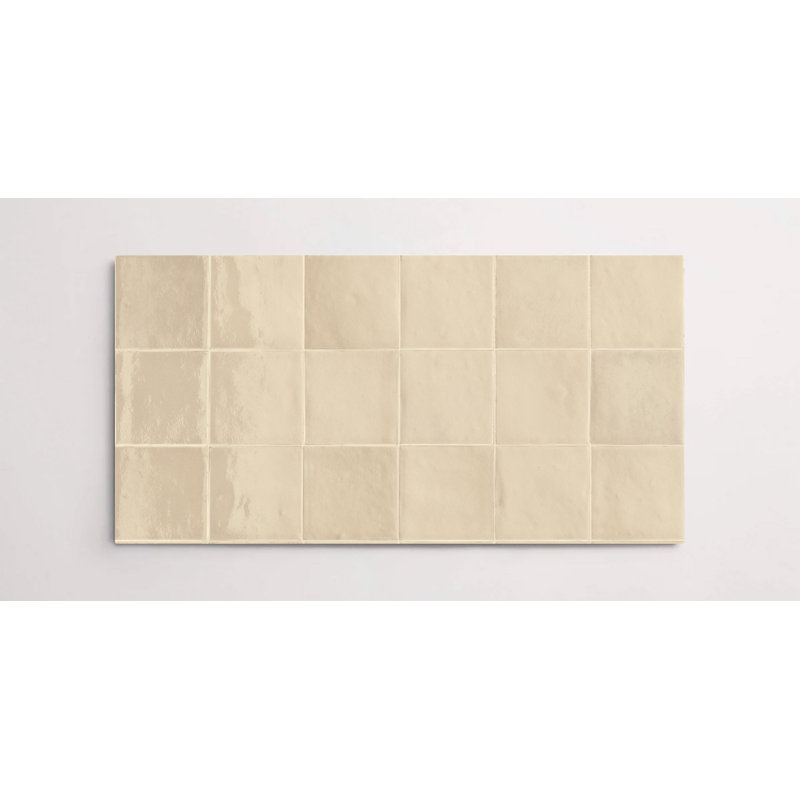 Greenwich 4" x 4" Glossy, Beige