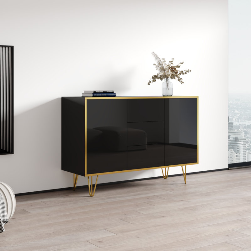 Buffet noir 55 "Peri, Noir