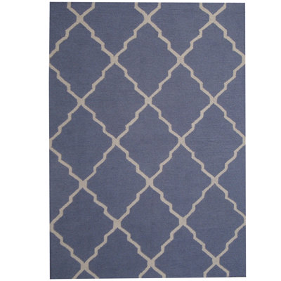 Wool Geometric Indoor Rug