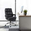 Chaise de bureau en similicuir