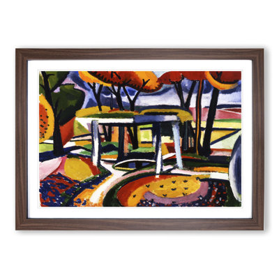 Forest Landscape by Henry Lyman Sayen - Framed Print
