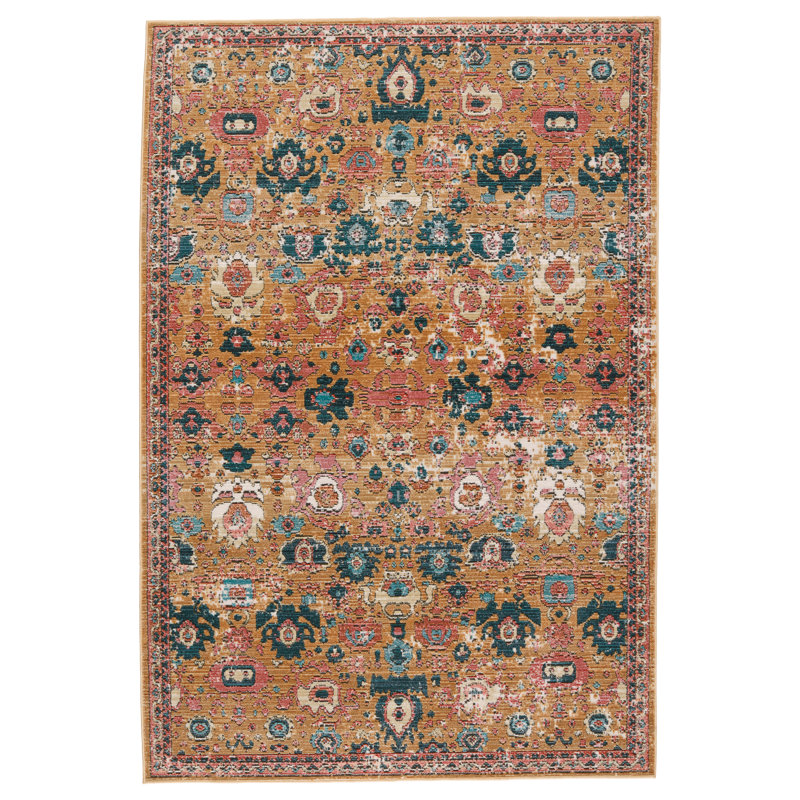 Forand Oriental Indoor / Outdoor Rug, Rectangle 4' x 5'7"