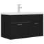 Geiss 800 mm Single Vanity with Integrated Ceramic Basin-1753496686