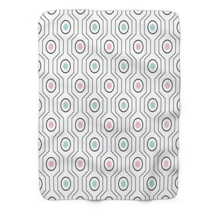 Plush Design - 1 Pièce Sherpa Premium Couverture 0128, L 60 po x L 80 po