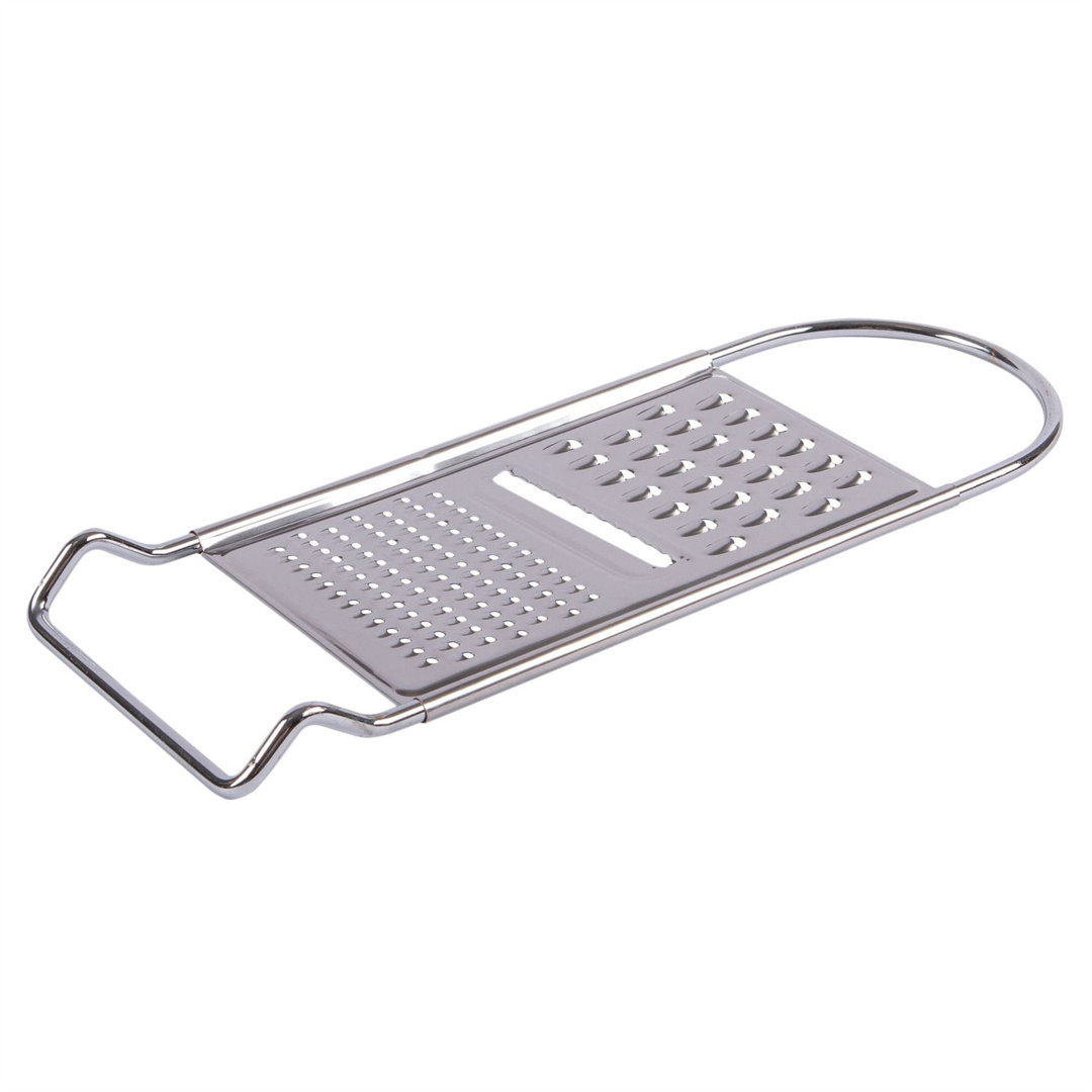 3-in-1 Stainless Steel Flat Grater - 30cm x 11cm