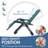 Halback Zero Gravity Chair, Folding Reclining Lounge Chair with Cushion, Headrest Support 400lbs-1867545428