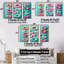 «Colorful Donuts Flatlay IV», reproduction sur toile 3 pièces-443376584-443376583