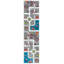 Tapis gris / bleu / rouge Hiles-1018722877
