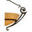 6 - Light Gilded Tobacco Unique/Statement Pendant