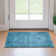 Premium Machine Washable Kiyondrea Blue Rug