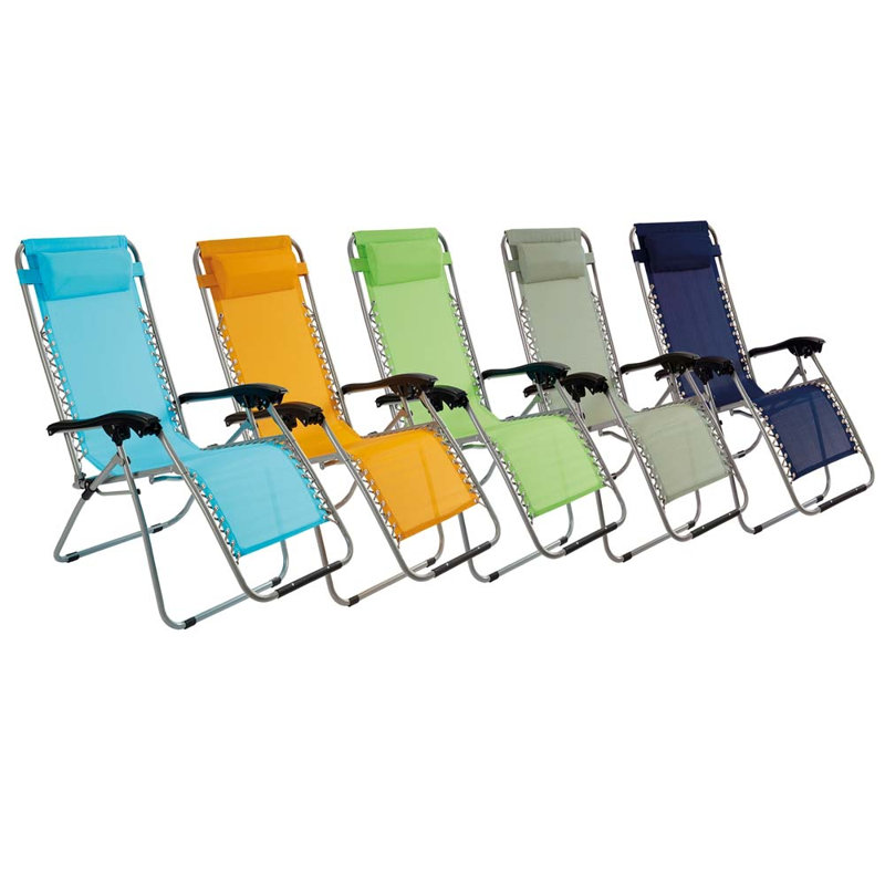 Choya Long Reclining Zero Gravity, Dark Navy