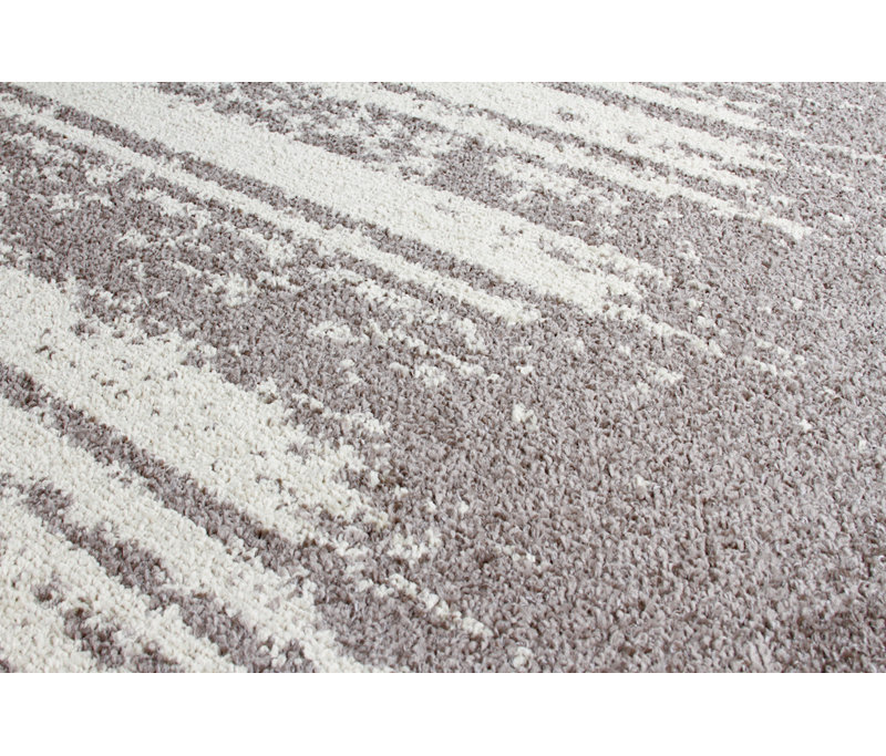 Tapis zone grise contemporaine Mcginn